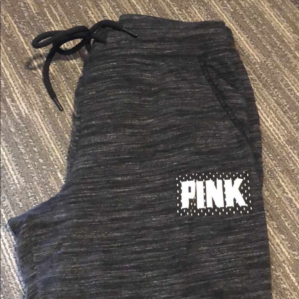Charcoal PINK joggers